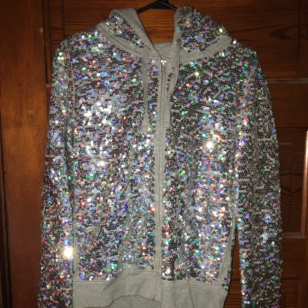 Sparkly hoodie